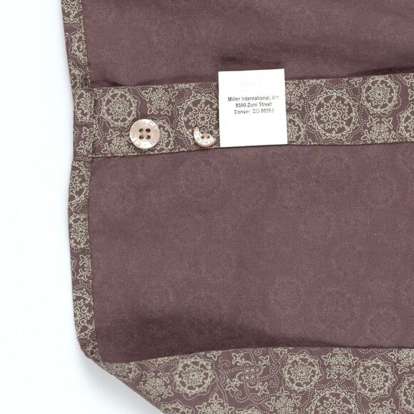 Cinch Western Shirt Mens Large Geometric Long‎ Sleeve Button Rodeo Cowboy Ranch - Picture 10 of 11